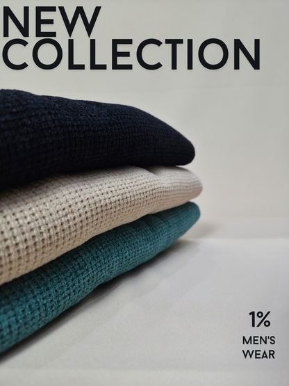 Essential Layered Pullover - Turquoise