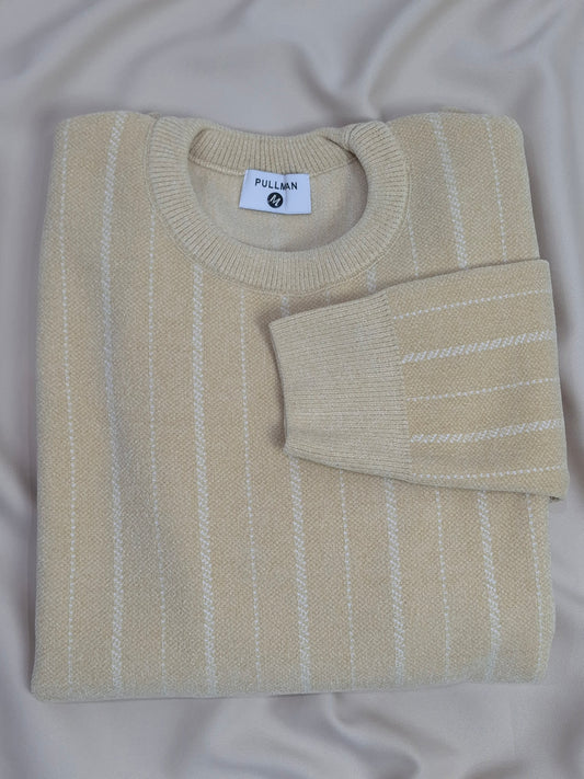 Classic Striped Knit Pullover
