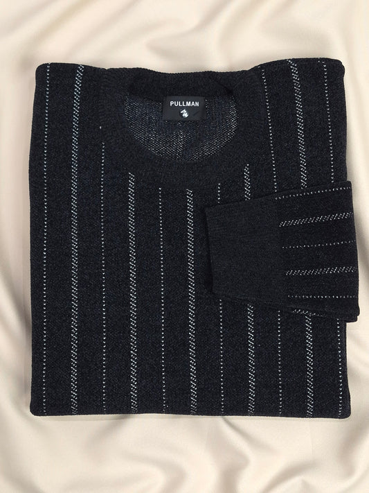 Classic Striped Knit Pullover