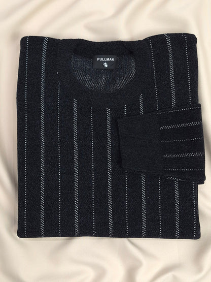 Classic Striped Knit Pullover