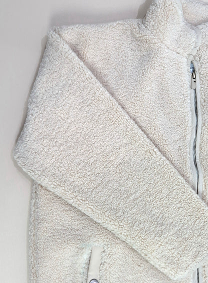 Sherpa Box Fit Jacket – Sand Beige