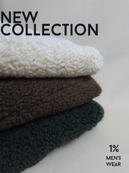 Sherpa Box Fit Jacket – Mocha Brown