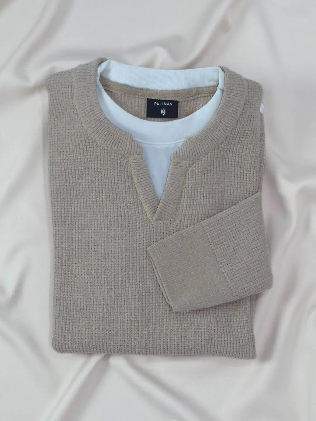 Essential Layered Pullover - Turquoise